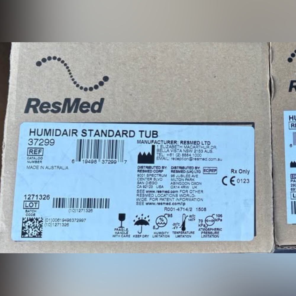 Standard Tub Packaging